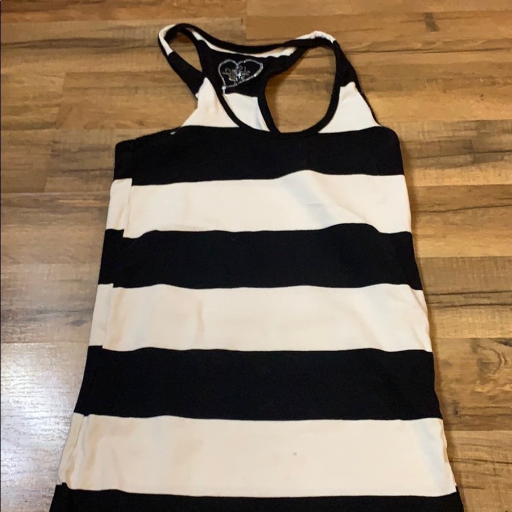 Stripped tank top